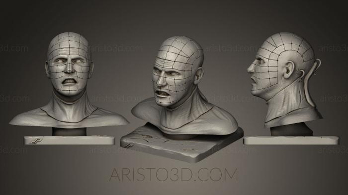 Busts of heroes and monsters (BUSTH_0172) 3D model for CNC machine
